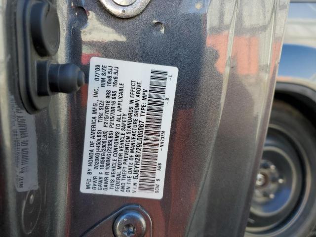 Photo 10 from auction – 2009 HONDA ELEMENT EX with VIN 5J6YH28729L005067