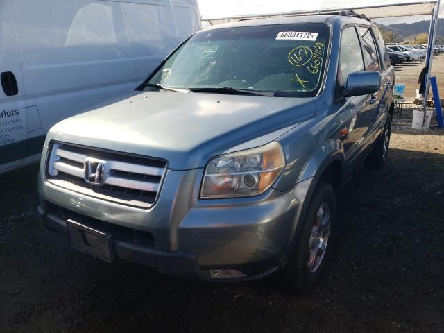 Photo 9 from auction – 2006 HONDA PILOT EX with VIN 2HKYF18446H553776