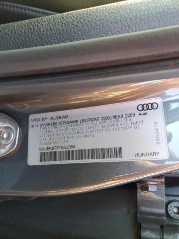 Photo 10 from auction – 2015 AUDI A3 PREMIUM with VIN WAUEFGFF9F1052364