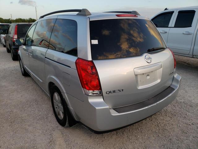 Photo 3 from auction – 2005 NISSAN QUEST S with VIN 5N1BV28U15N138374
