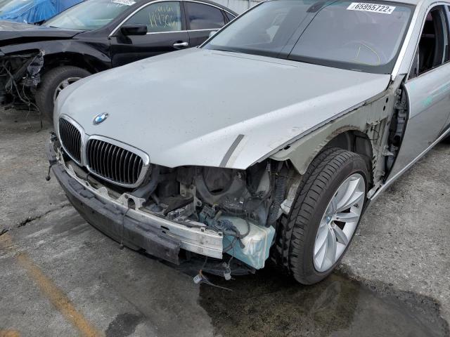 Photo 9 from auction – 2007 BMW 750 with VIN WBAHN83567DT65731