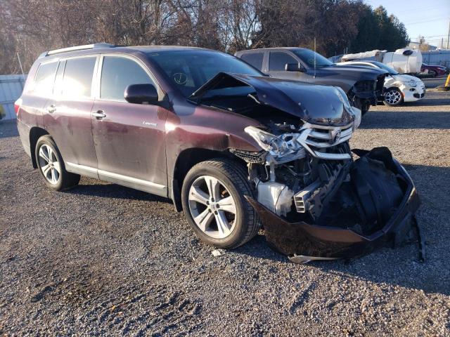 TOYOTA HIGHLANDER 2012 with VIN 5TDDK3EH7CS144156 - Photo from auction