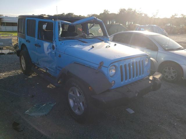 JEEP WRANGLER U 2017 with VIN 1C4HJWDG5HL662337 - Photo from auction