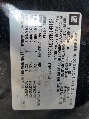 Photo 10 from auction – 2008 GMC SIERRA K15 with VIN 3GTEK13M28G102329