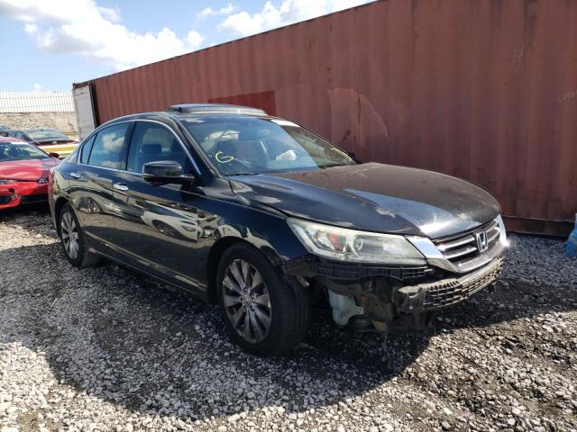 HONDA ACCORD EXL 2014 with VIN 1HGCR3F89EA023152 - Photo from auction