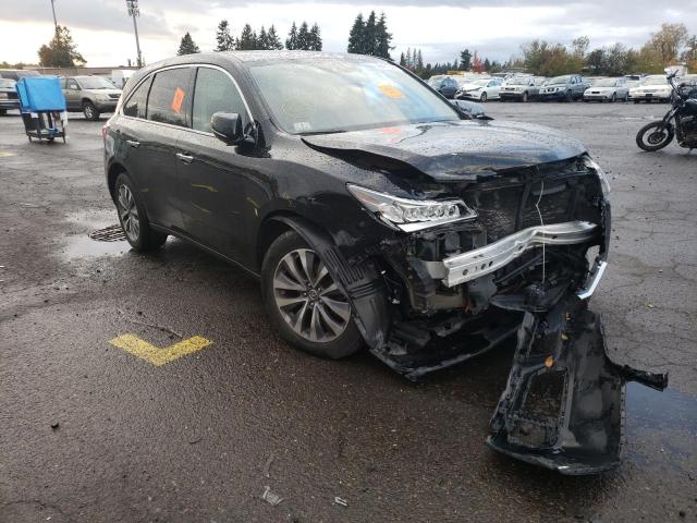 ACURA MDX TECHNO 2014 with VIN 5FRYD4H46EB001568 - Photo from auction