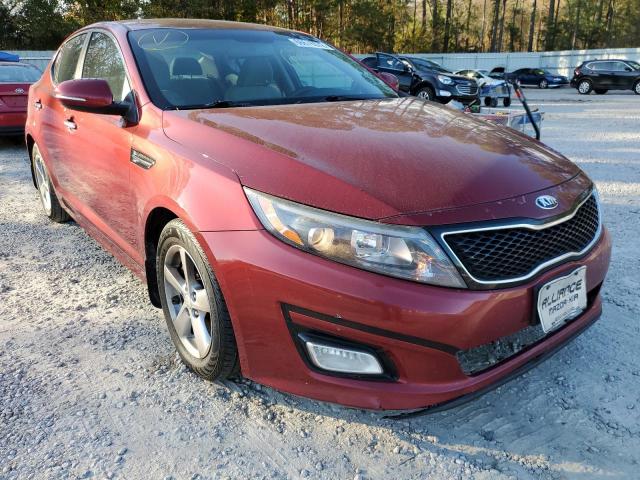 KIA OPTIMA LX 2014 with VIN 5XXGM4A7XEG320048 - Photo from auction
