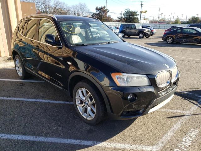 BMW X3 XDRIVE3 2011 with VIN 5UXWX7C52BL731289 - Photo from auction