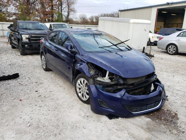 HYUNDAI ELANTRA GL 2012 with VIN 5NPDH4AE5CH148163 - Photo from auction