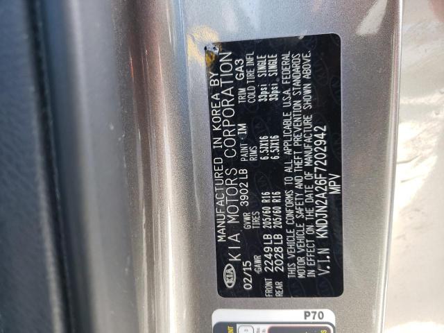 Photo 10 from auction – 2015 KIA SOUL with VIN KNDJN2A26F7202942