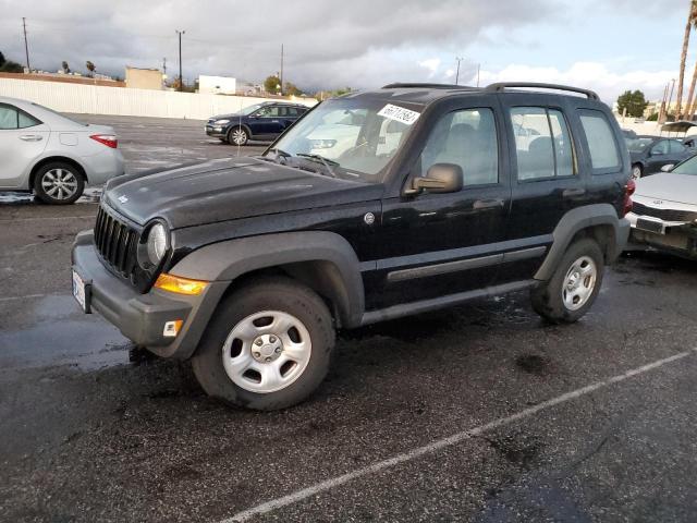 JEEP LIBERTY SP 2007 with VIN 1J4GL48K27W591470 - Photo from auction