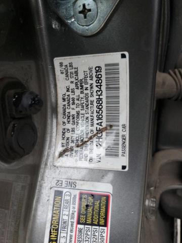 Photo 10 from auction – 2008 HONDA CIVIC with VIN 2HGFA16568H348619
