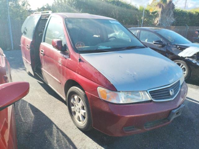 HONDA ODYSSEY EX 2004 with VIN 5FNRL18624B008671 - Photo from auction