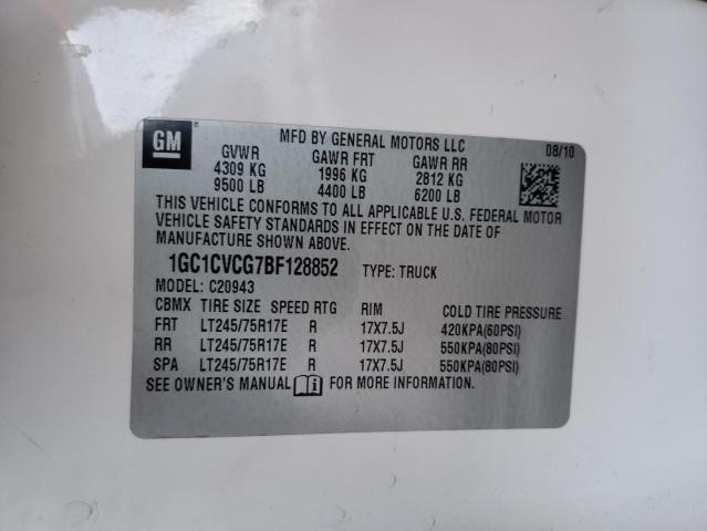 Zdjęcie 10 z aukcji – 2011 CHEVROLET SILVERADO z VIN 1GC1CVCG7BF128852