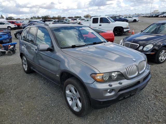 BMW X5 4.4I 2006 with VIN 5UXFB53506LV23257 - Photo from auction