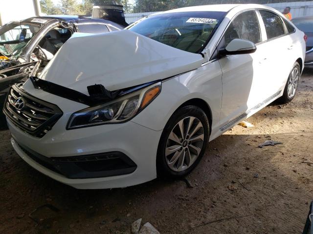 Photo 2 from auction – 2016 HYUNDAI SONATA SPO with VIN 5NPE34AF4GH324587