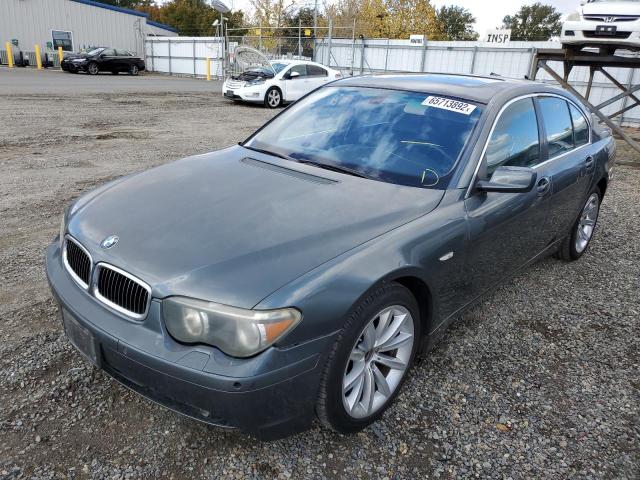 Photo 2 from auction – 2003 BMW 745 I with VIN WBAGL63453DP66808