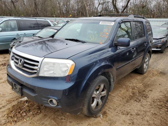 Photo 2 from auction – 2012 HONDA PILOT EX with VIN 5FNYF4H47CB029758