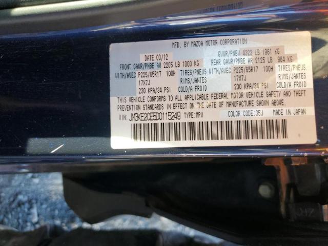 Zdjęcie 10 z aukcji – 2013 MAZDA CX-5 TOURI z VIN JM3KE2CE5D0115249