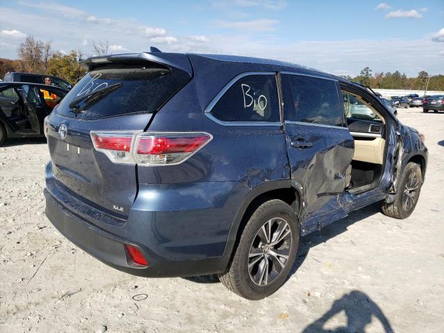 Photo 4 from auction – 2016 TOYOTA HIGHLANDER with VIN 5TDKKRFH6GS148309