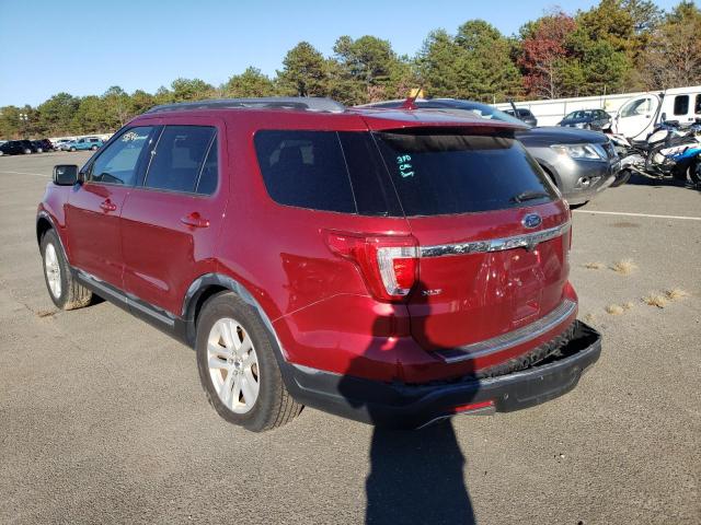Photo 3 from auction – 2018 FORD EXPLOR XLT with VIN 1FM5K8D83JGB02685