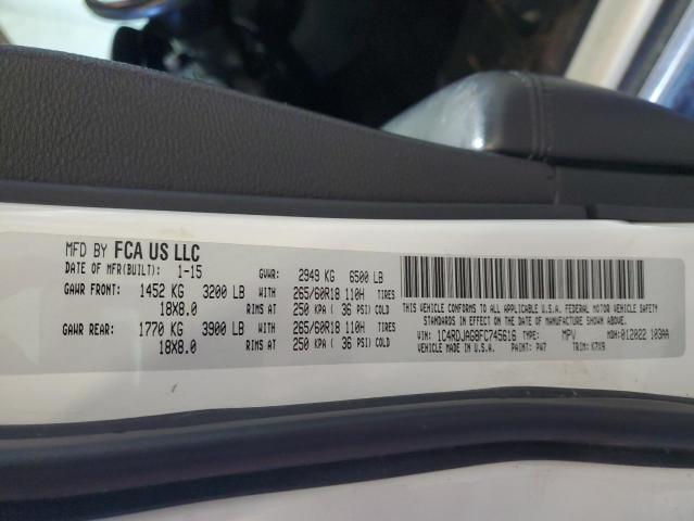 Photo 10 from auction – 2015 DODGE DURANGO SX with VIN 1C4RDJAG8FC745616