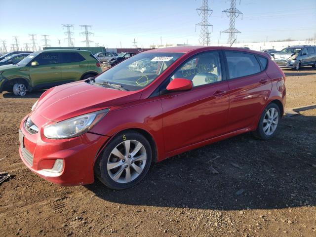 HYUNDAI ACCENT GLS 2012 with VIN KMHCU5AE6CU017239 - Photo from auction