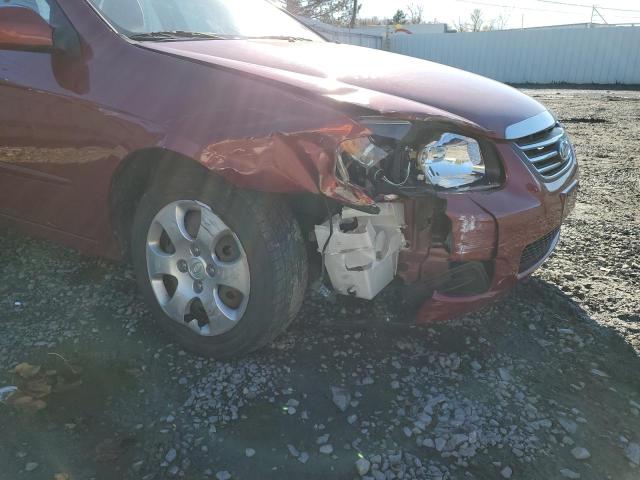 Photo 9 from auction – 2009 KIA SPECTRA EX with VIN KNAFE221695658772