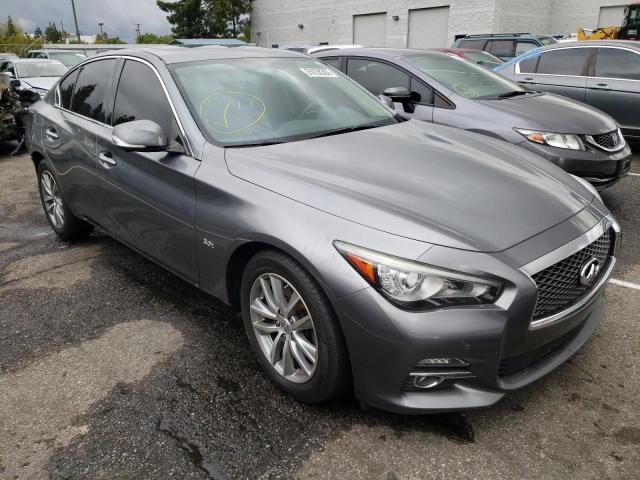 INFINITI Q50 PREMIU 2016 with VIN JN1EV7AP1GM301426 - Photo from auction