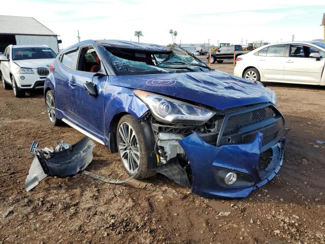 HYUNDAI VELOSTER T 2017 with VIN KMHTC6AE5HU316060 - Photo from auction