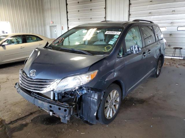 Photo 2 from auction – 2015 TOYOTA SIENNA XLE with VIN 5TDDK3DC3FS121659