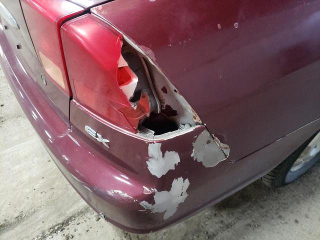 Photo 10 from auction – 2002 HONDA CIVIC EX with VIN 2HGES267X2H573178
