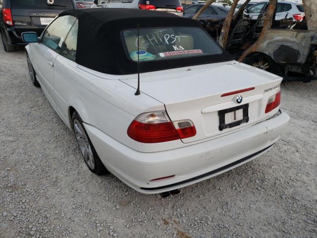 Photo 3 from auction – 2002 BMW 325 CI with VIN WBABS33462PG84338