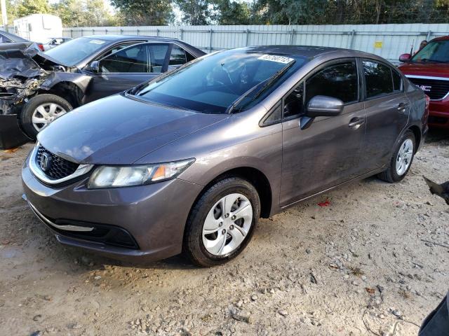 Photo 2 from auction – 2014 HONDA CIVIC LX with VIN 19XFB2F52EE074120