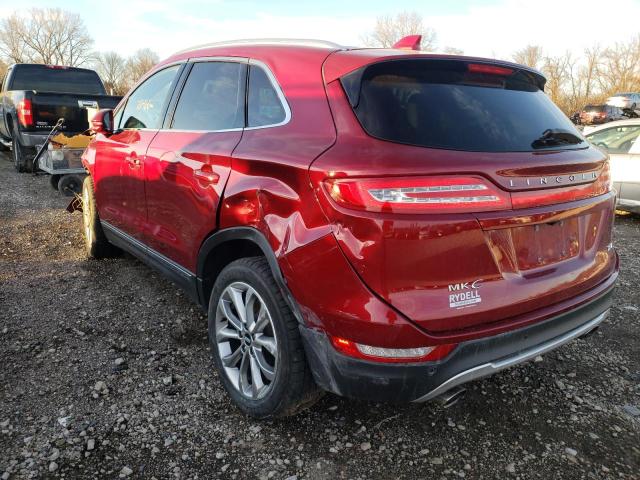 Photo 3 from auction – 2017 LINCOLN MKC SELECT with VIN 5LMCJ2C99HUL61482