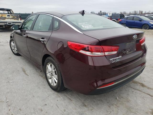 Photo 3 from auction – 2016 KIA OPTIMA LX with VIN 5XXGT4L30GG024214