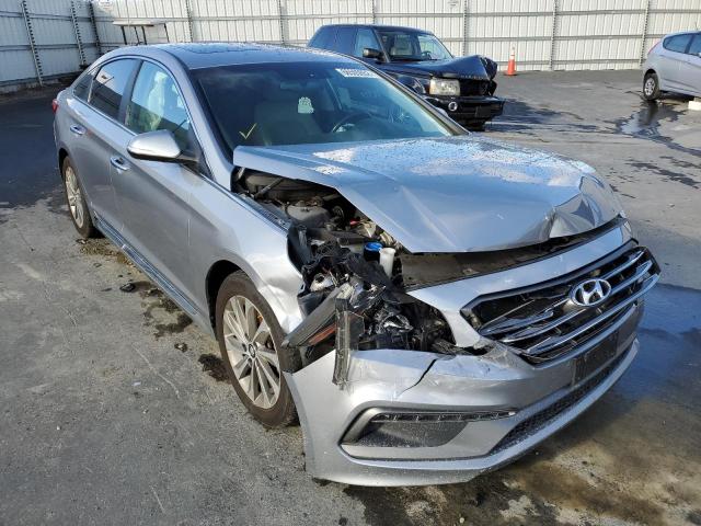 HYUNDAI SONATA SPO 2017 with VIN 5NPE34AF2HH573973 - Photo from auction