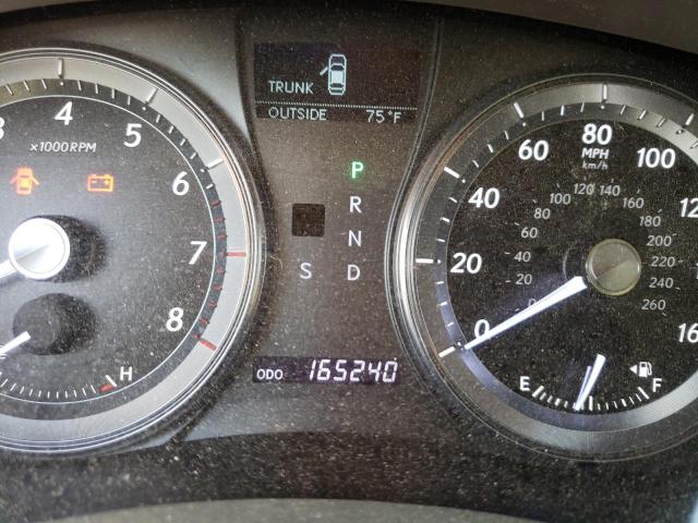 Photo 8 from auction – 2010 LEXUS ES 350 with VIN JTHBK1EG8A2392180