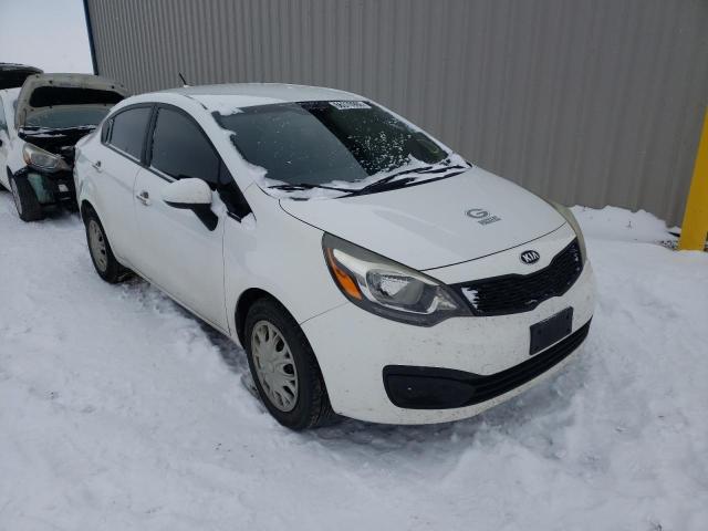KIA RIO LX 2013 with VIN KNADM4A37D6172659 - Photo from auction