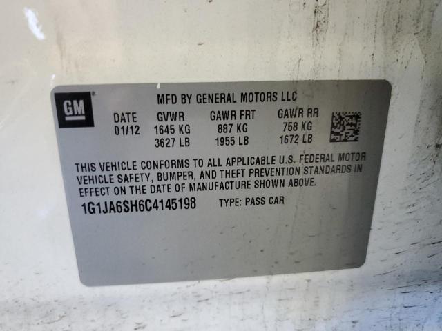 Photo 10 from auction – 2012 CHEVROLET SONIC LS with VIN 1G1JA6SH6C4145198