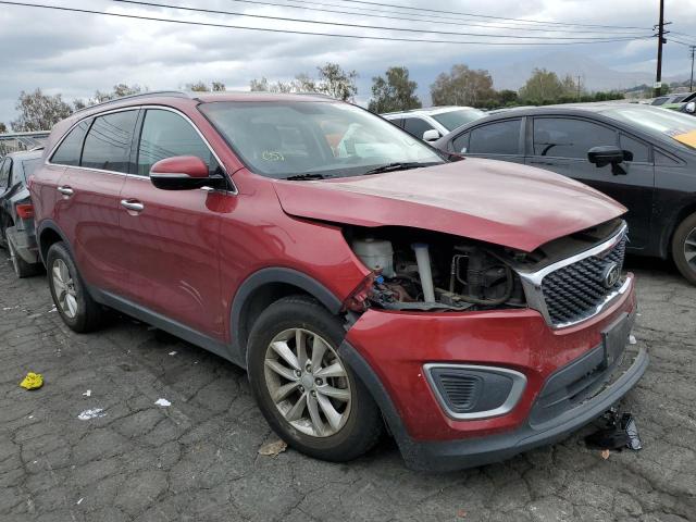KIA SORENTO LX 2016 with VIN 5XYPG4A38GG052409 - Photo from auction