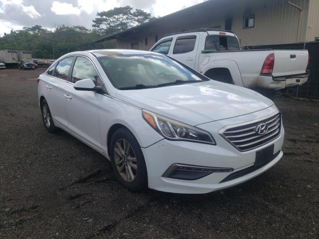 HYUNDAI SONATA SE 2015 with VIN 5NPE24AF0FH110293 - Photo from auction