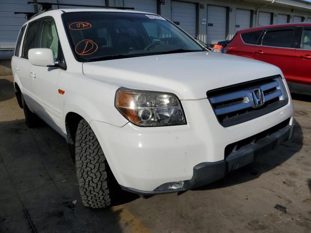 HONDA PILOT EXL 2007 with VIN 5FNYF28587B010073 - Photo from auction