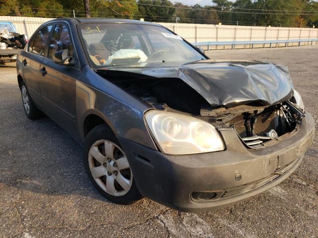 KIA OPTIMA 2007 with VIN KNAGE123X75126471 - Photo from auction