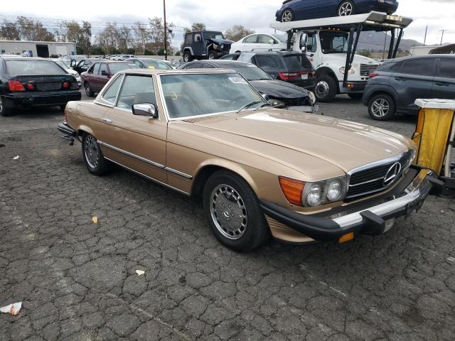 MERCEDES-BENZ 380 SL 1981 with VIN WDBBA45A5BB004792 - Photo from auction