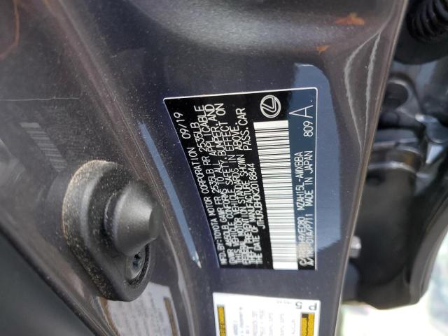 Photo 10 from auction – 2019 LEXUS UX 250H with VIN JTHU9JBH0K2018844