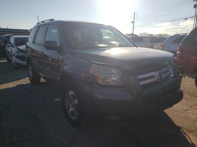 HONDA PILOT EXL 2008 with VIN 5FNYF285X8B009587 - Photo from auction