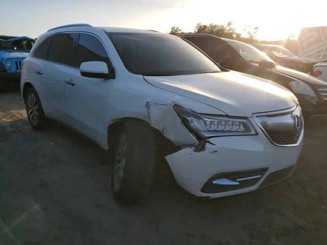 ACURA MDX TECHNO 2016 with VIN 5FRYD4H62GB038802 - Photo from auction