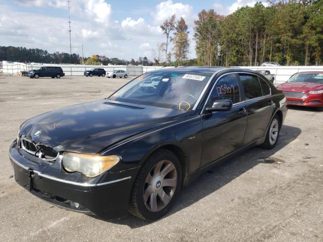 Photo 2 from auction – 2003 BMW 745 LI with VIN WBAGN63433DR13413