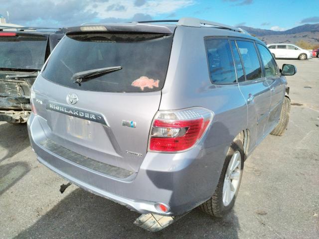Photo 4 from auction – 2009 TOYOTA HIGHLANDER with VIN JTEEW44A692037355